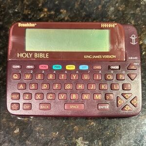 Franklin Electronic Bible KJV